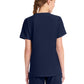 Women's 1-Pocket Tuck-In V-Neck Top - CK954A - Navy