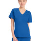 Women's 1-Pocket Tuck-In V-Neck Top - CK954A - Royal