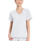 Women's 1-Pocket Tuck-In V-Neck Top - CK954A - White