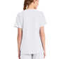 Women's 1-Pocket Tuck-In V-Neck Top - CK954A - White