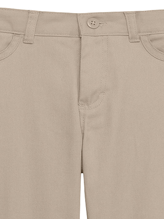 Women's 4-Pocket Matchstick Junior Pant - CR025J - Khaki