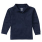 Children's Unisex Long Sleeve Pique Polo - CR835D - Dark Navy
