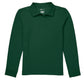 Unisex Long Sleeve Pique Polo - CR835X - Hunter Green
