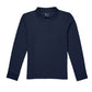 Unisex Long Sleeve Pique Polo - CR835X - Navy