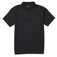 Adult Unisex Moisture Wicking Polo - CR860X - Black