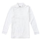 Youth Long Sleeve Interlock Polo - CR873Y - White