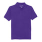 Unisex Adult Short Sleeve Interlock Polo - CR891X - Dark Purple