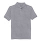 Unisex Adult Short Sleeve Interlock Polo - CR891X - Heather Gray