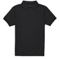 Unisex Adult Short Sleeve Interlock Polo - CR891X - Black