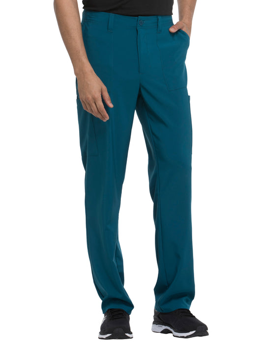 Men's Natural Rise Drawstring Pant - DK015 - Caribbean Blue