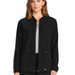 Women's 2-Pocket Front-Zip Jacket - DK322 - Black