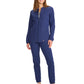 Women's 2-Pocket Front-Zip Jacket - DK322 - Navy