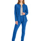Women's 2-Pocket Front-Zip Jacket - DK322 - Royal