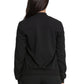 Women's 2-Pocket Zip Front Jacket - DK365 - Black