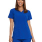 Women's 2-Pocket Contemporary V-Neck Top - DK615 - Galaxy Blue