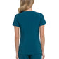 Women's 2-Pocket Contemporary Top - DK625 - Caribbean Blue