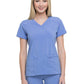 Women's 2-Pocket Contemporary Top - DK625 - Ciel