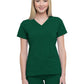 Women's 2-Pocket Contemporary Top - DK625 - Hunter Green