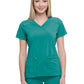 Women's 2-Pocket Contemporary Top - DK625 - Teal Blue