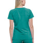 Women's 2-Pocket Contemporary Top - DK625 - Teal Blue