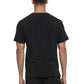 Men's Four-Pocket V-Neck Top - DK645 - Black