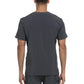 Men's Four-Pocket V-Neck Top - DK645 - Pewter