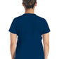 Women's 2-Pocket Notched V-Neck Top - DK671 - Navy