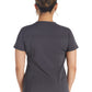 Women's 2-Pocket Notched V-Neck Top - DK671 - Pewter