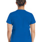 Women's 2-Pocket Notched V-Neck Top - DK671 - Royal