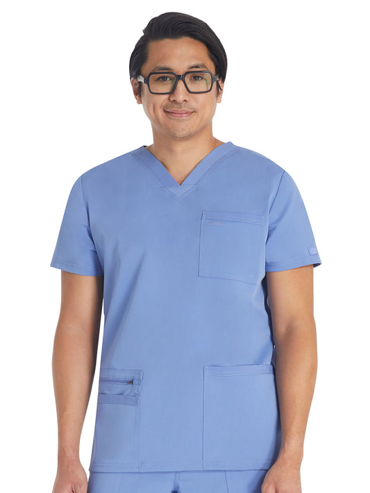 Men's 4-Pocket V-Neck Top
