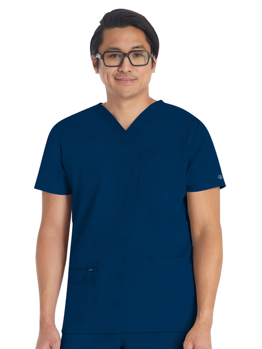 Men's 4-Pocket V-Neck Top