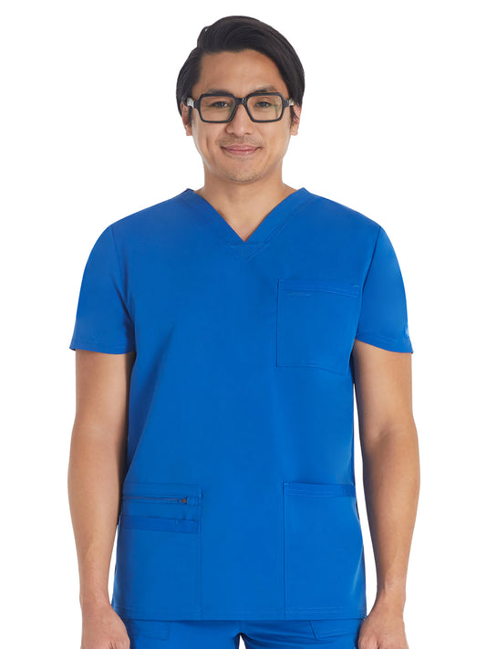 Men's 4-Pocket V-Neck Top