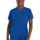 Women's 4-Pocket V-Neck Top - DK678 - Galaxy Blue
