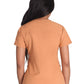Women's 4-Pocket V-Neck Top - DK678 - Ginger Glow