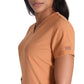 Women's 4-Pocket V-Neck Top - DK678 - Ginger Glow