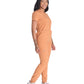 Women's 4-Pocket V-Neck Top - DK678 - Ginger Glow