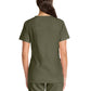 Women's 4-Pocket V-Neck Top - DK678 - Olive