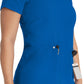 Women's 4-Pocket V-Neck Top - DK678 - Royal