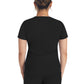Women's 1-Pocket Henley Top - DK681 - Black
