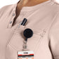 Women's 1-Pocket Henley Top - DK681 - Canyon Rose