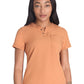 Women's 1-Pocket Henley Top - DK681 - Ginger Glow