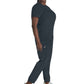 Women's 1-Pocket Henley Top - DK681 - Pewter