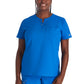 Women's 1-Pocket Henley Top - DK681 - Royal