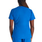 Women's 1-Pocket Henley Top - DK681 - Royal
