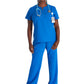 Women's 1-Pocket Henley Top - DK681 - Royal