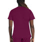 Women's 1-Pocket Henley Top - DK681 - Wine