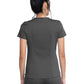 Women's 5-Pocket Rib Knit V-Neck Top - DK875 - Pewter