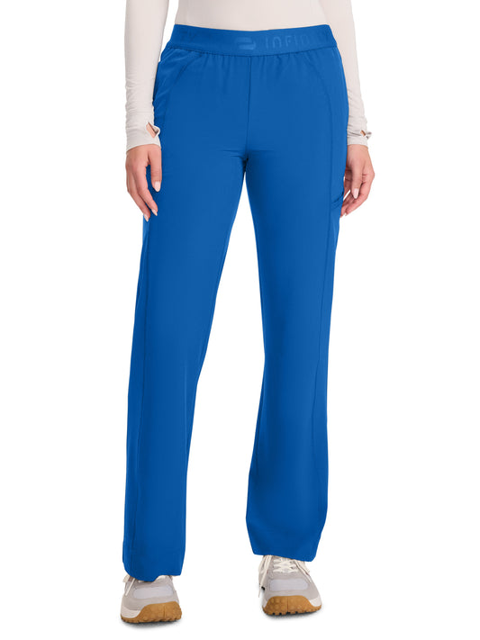 Women's 5-Pocket Wide Leg Pant - IN011A - Royal