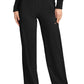 Women's 6-Pocket Wide Leg Pant - IN028A - Black