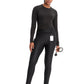Women's 3-Pocket Natural Rise Legging - IN106A - Black